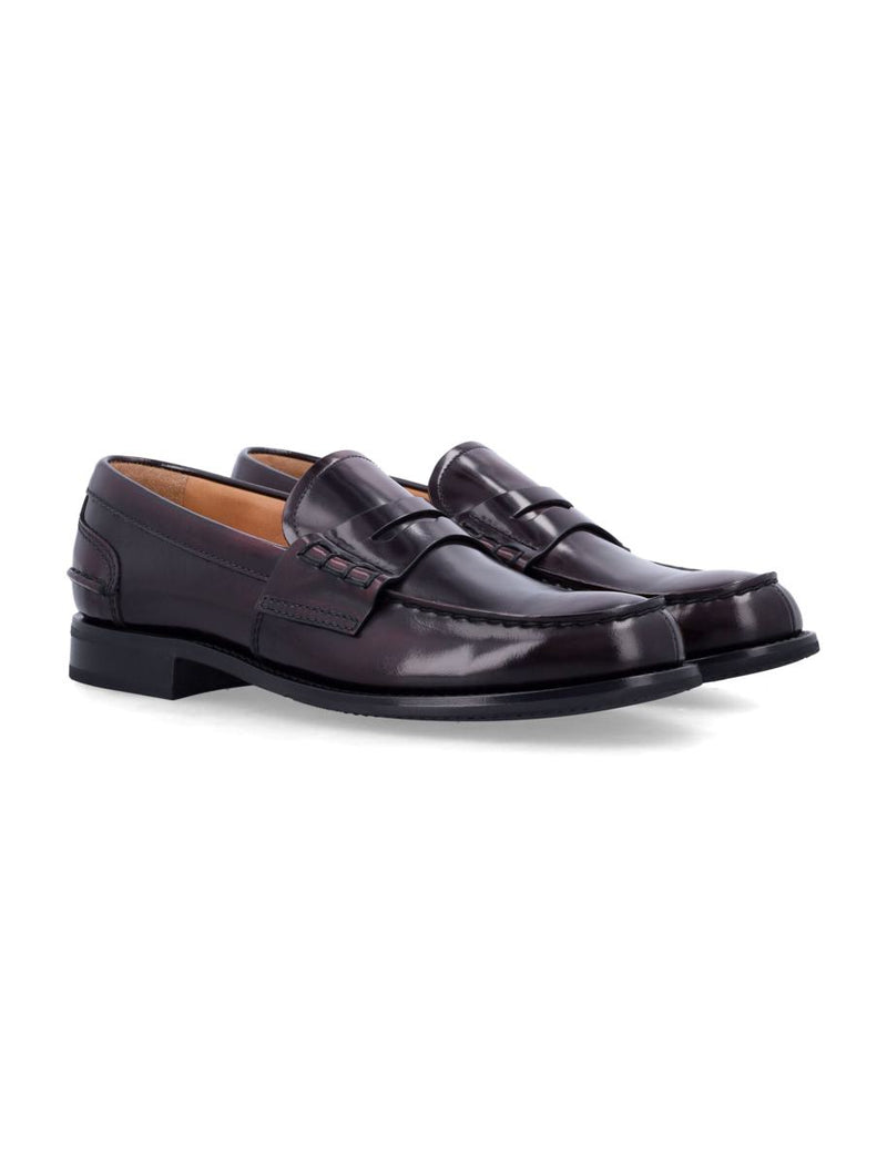 Church'S Pembrey W 5 Polished Fumè Loafer