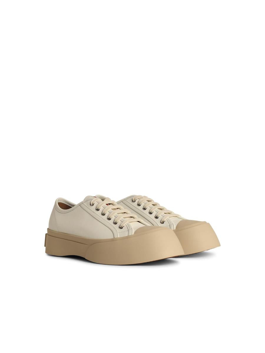 Marni White Leather Sneakers