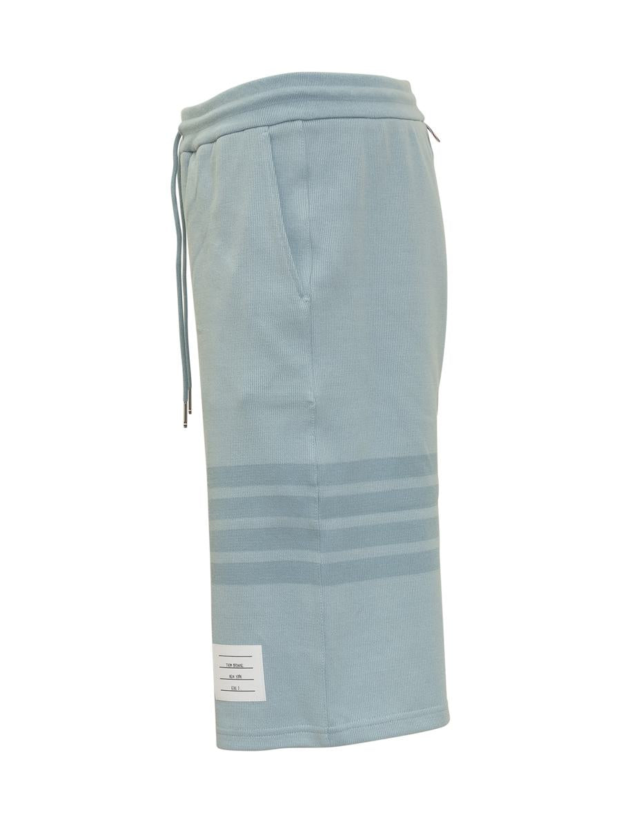Thom Browne 4-Bar Striped Shorts