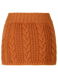 Alanui 'Hues' Virgin Wool Miniskirt