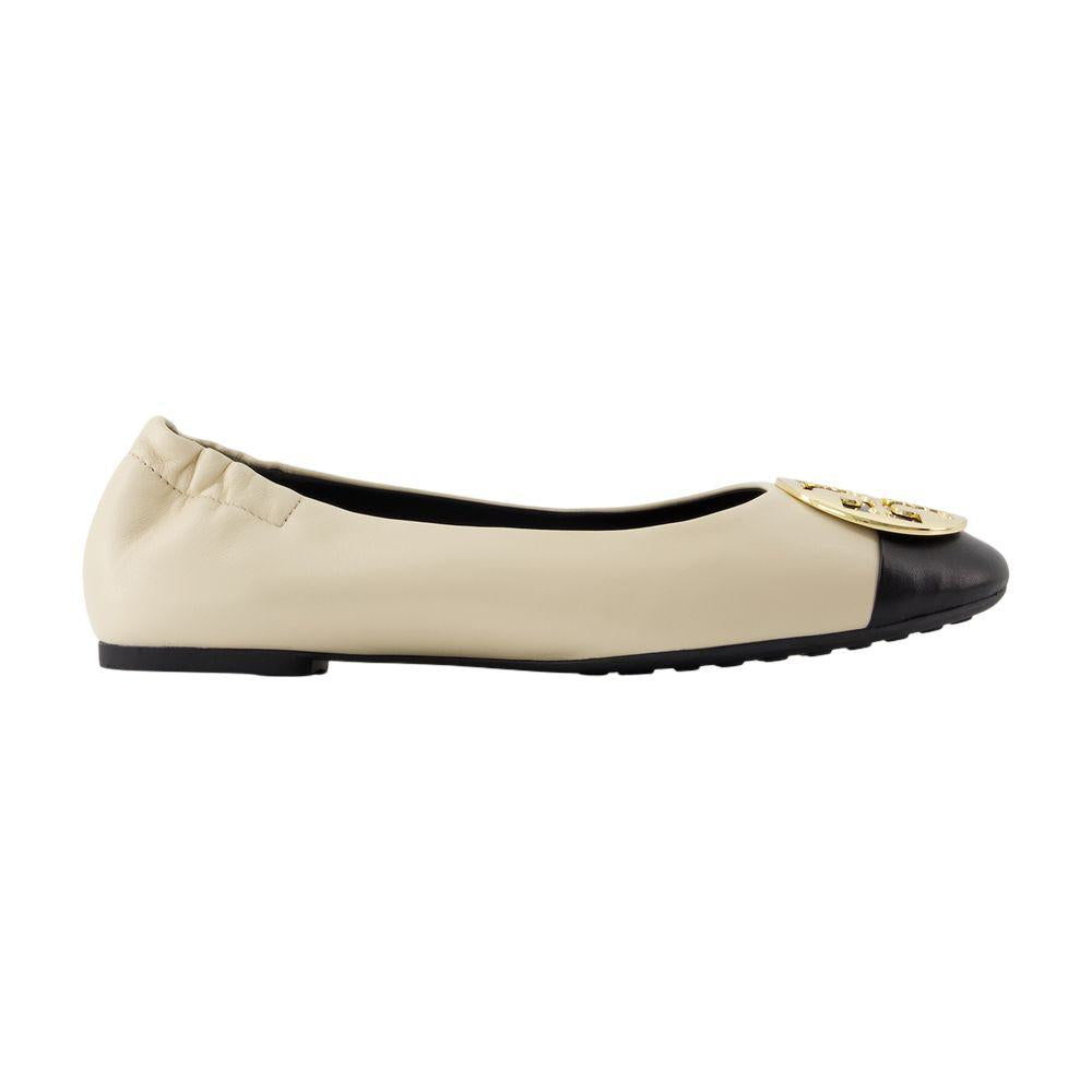 Tory Burch Claire Cap-Toe Ballerinas