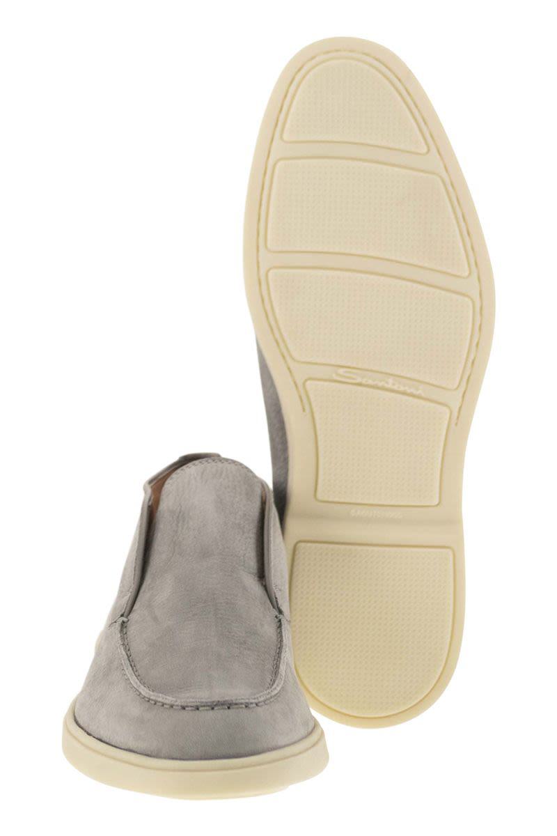 Santoni Desert Boot In Nubuck