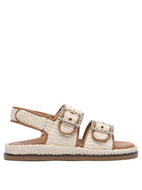 Alibi "Maya" Raffia Sandals