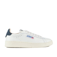Autry Dallas Low White Leather And Space Sneakers