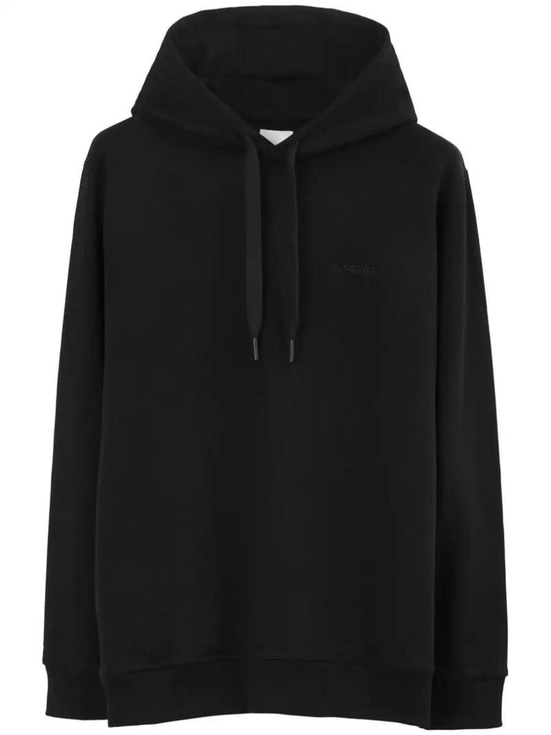 Burberry Check-Ekd Cotton Hoodie