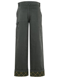 Burberry Black Cotton Jeans