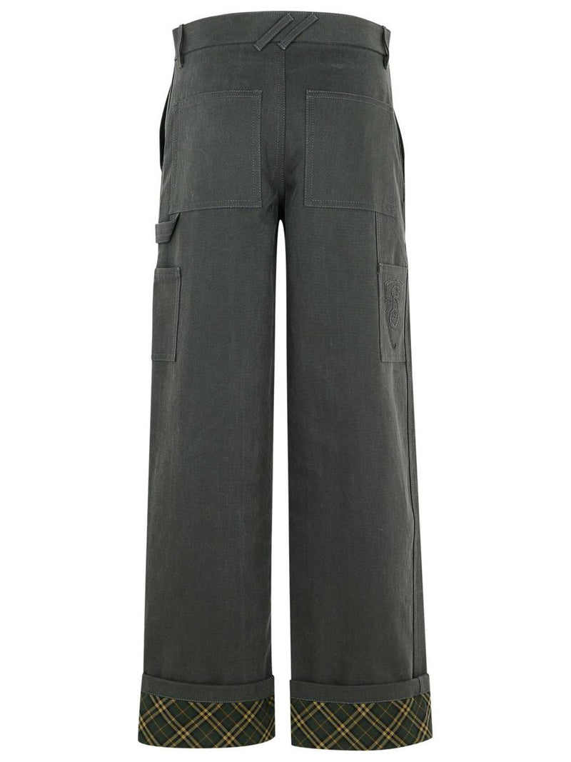 Burberry Black Cotton Jeans