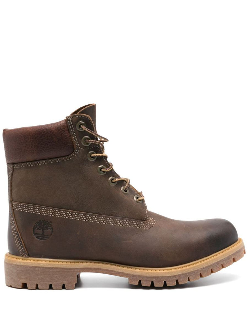 Timberland Brown Logo Boots