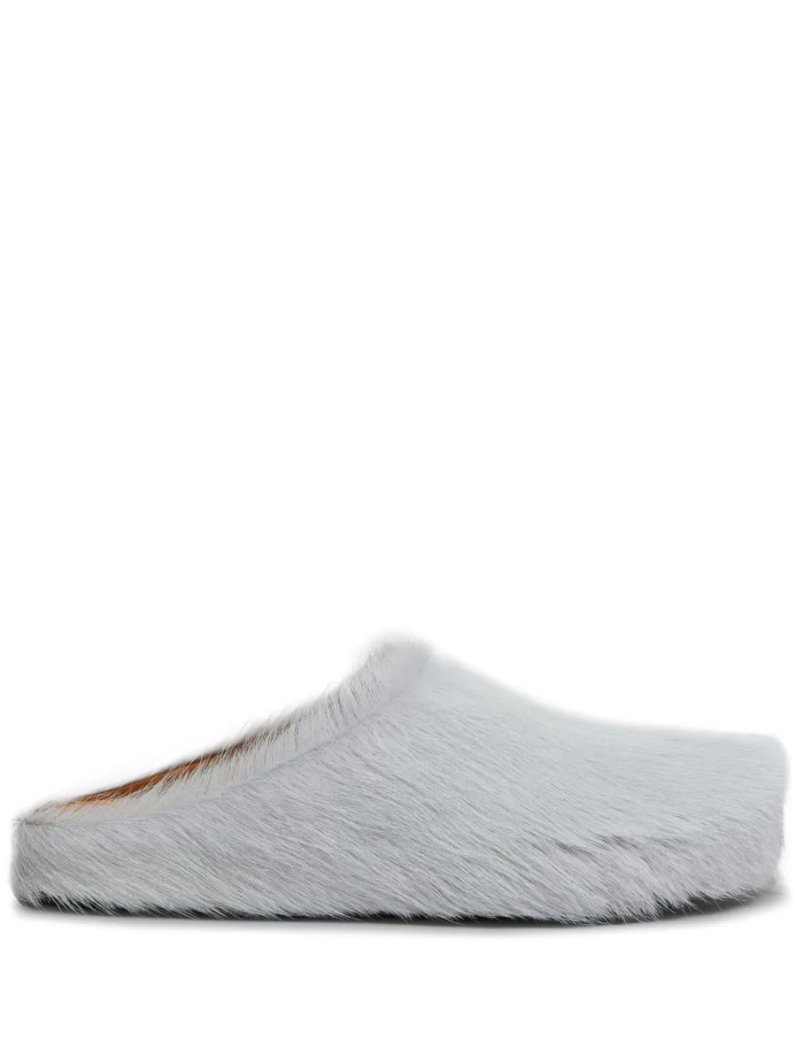 Marni Slippers Fussbett Sabot With Round Toe