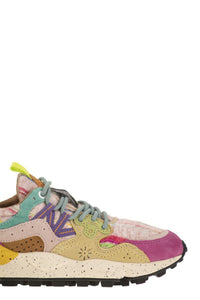 Flower Mountain Yamano 3 - Sneakers In Suede And Technical Fabric