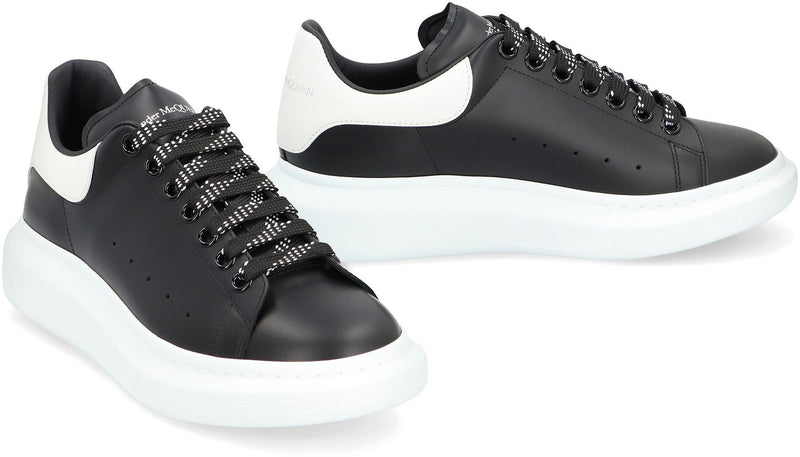 Alexander McQueen Leather Chunky Sneakers