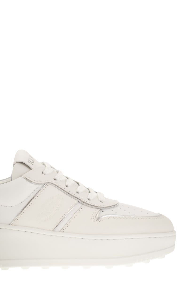 Tod'S Leather Platform Sneakers