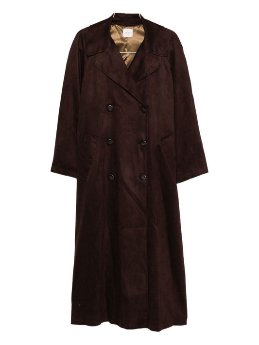 Alysi Double-Breasted Trench Coat