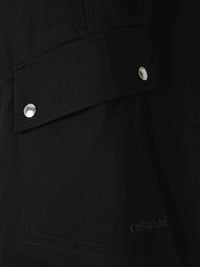 Off-White Bermuda Cargo Cotton