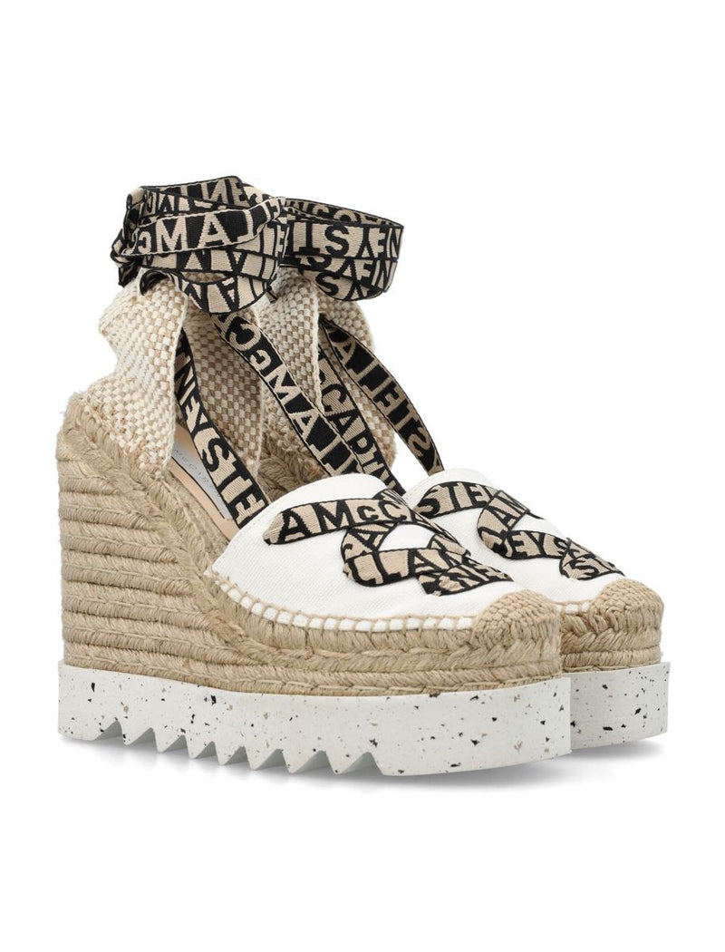 Stella McCartney Gaia Platform Espadrille Wedges