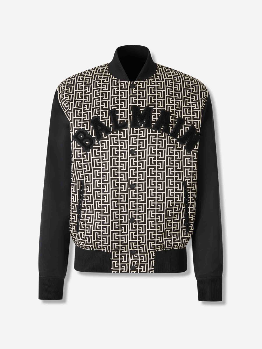Balmain Varsity Monogram Jacket