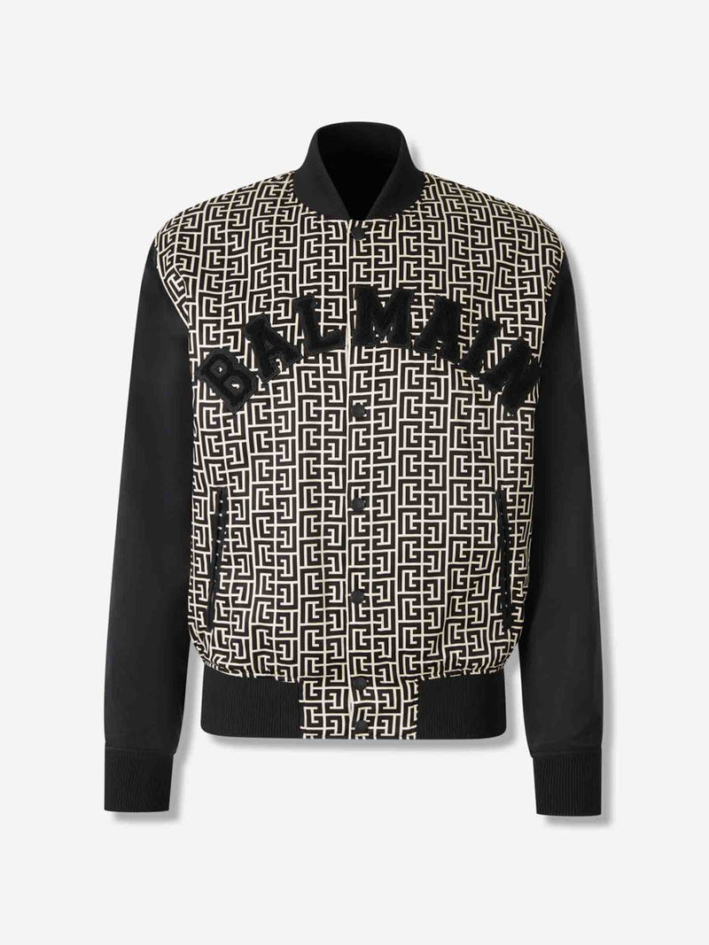 Balmain Varsity Monogram Jacket