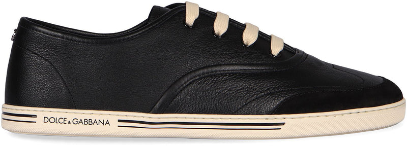 Dolce & Gabbana Leather Low-Top Sneakers