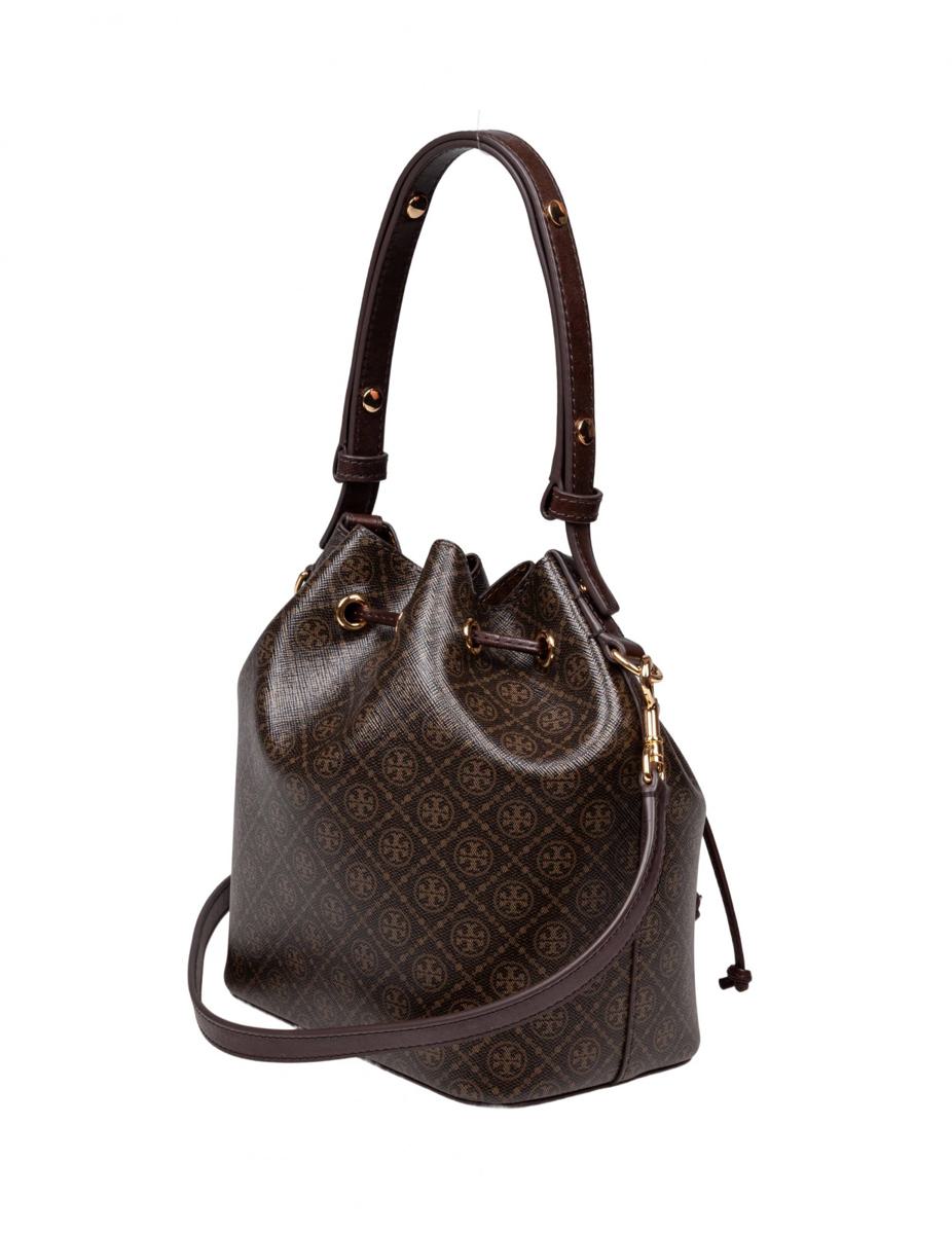 Tory Burch Printed Cotton Bucket Bag