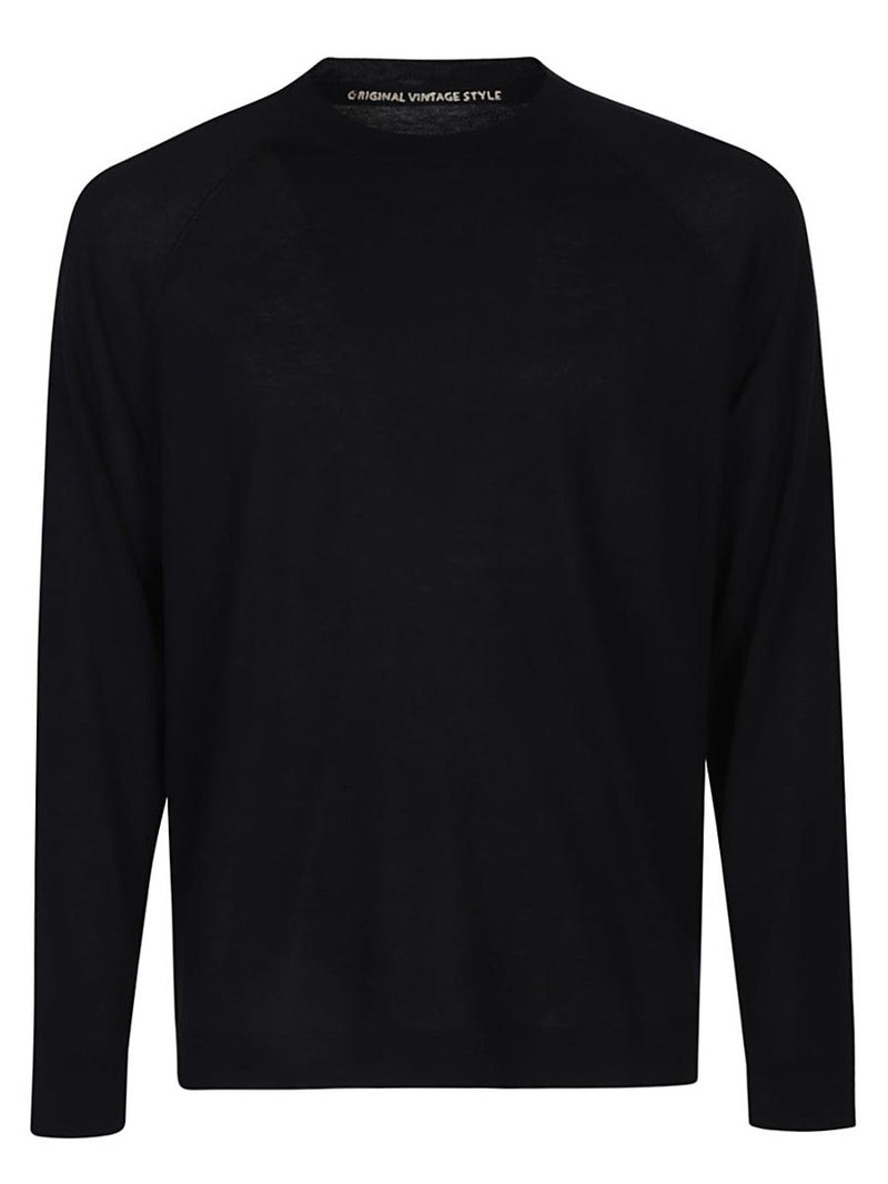 Original Vintage Style Cotton Blend Silk Sweater