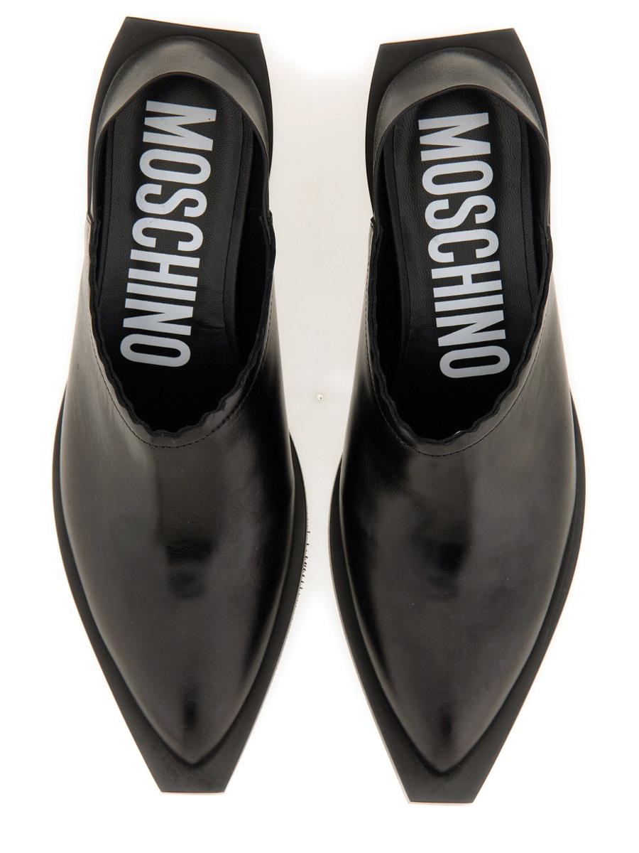 Moschino Shootie Cuban Heel