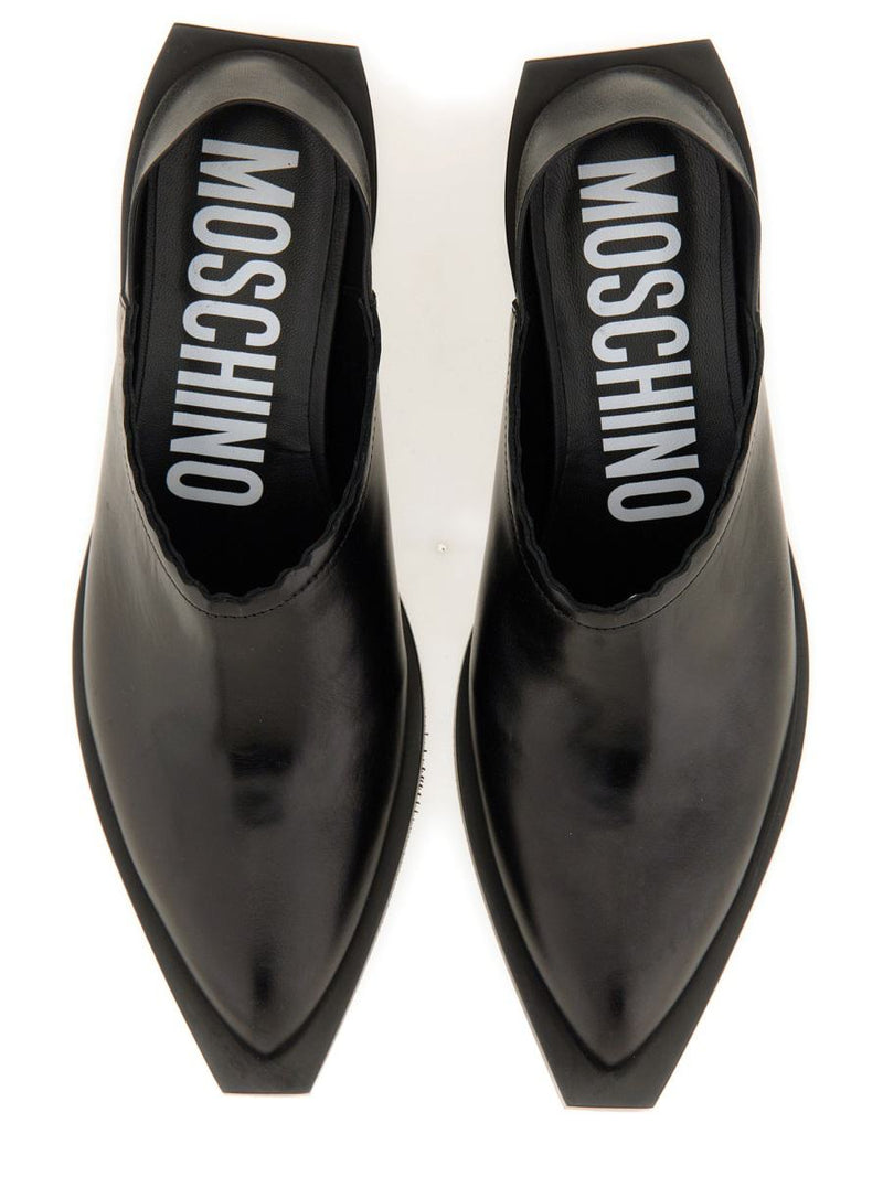 Moschino Shootie Cuban Heel