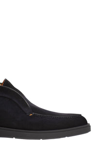 Santoni Suede Leather Desert Boot