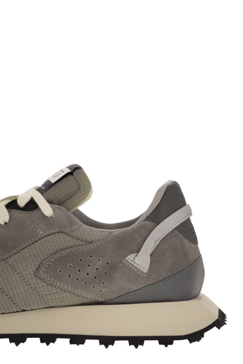 Run Of Oxygen M - Sneakers Suede, Canvas And Leather