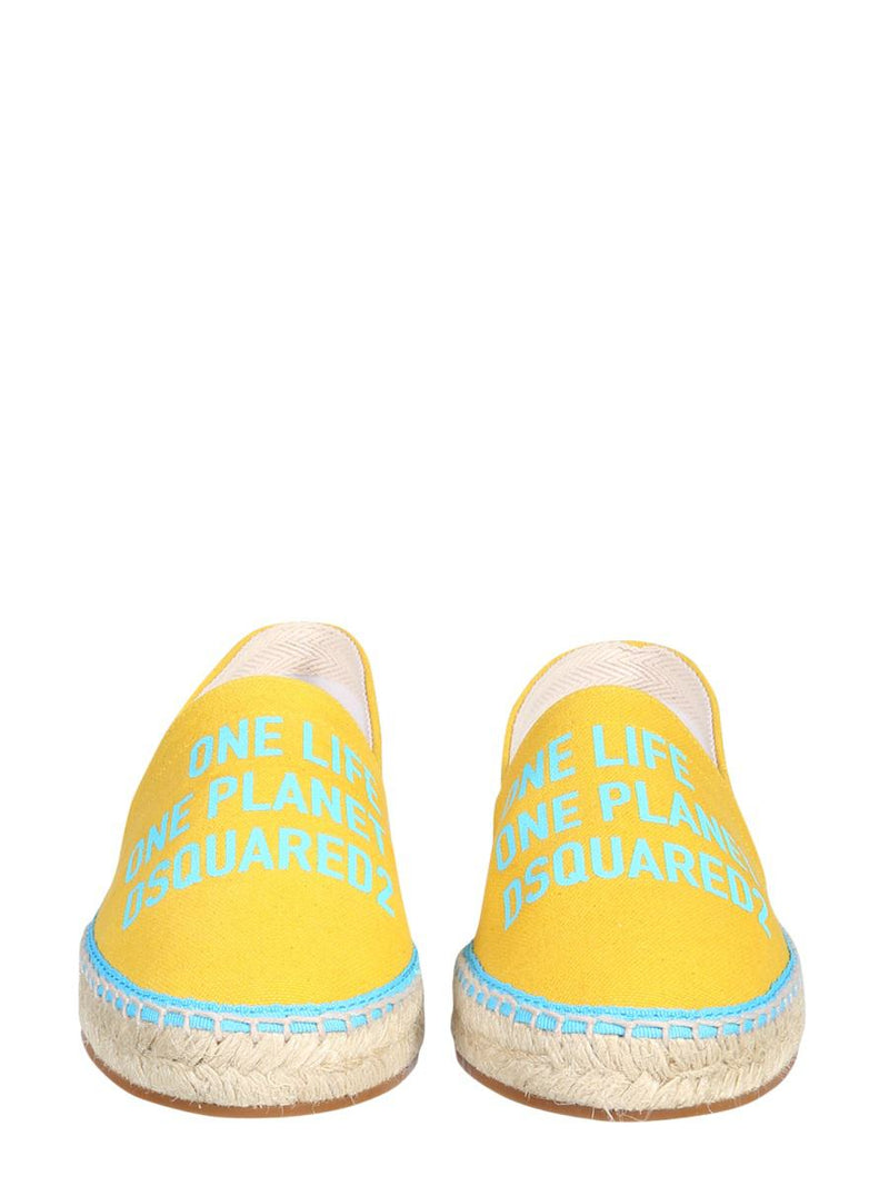 DSQUARED2 Organic Canvas Espadrille