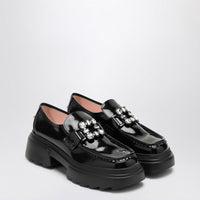 Roger Vivier Wallaviv Patent Platform Loafer