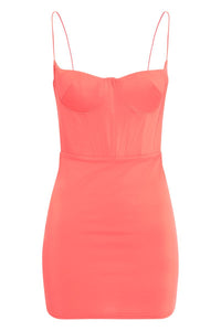 Alex Perry Mini Dress In Technical Fabric