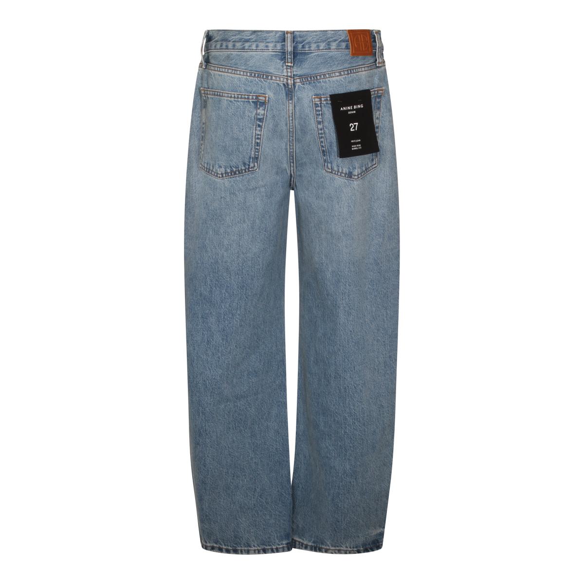 Anine Bing Jeans Washed Blue