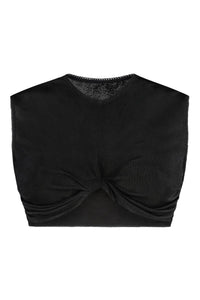Anna October Technical Fabric Crop Top
