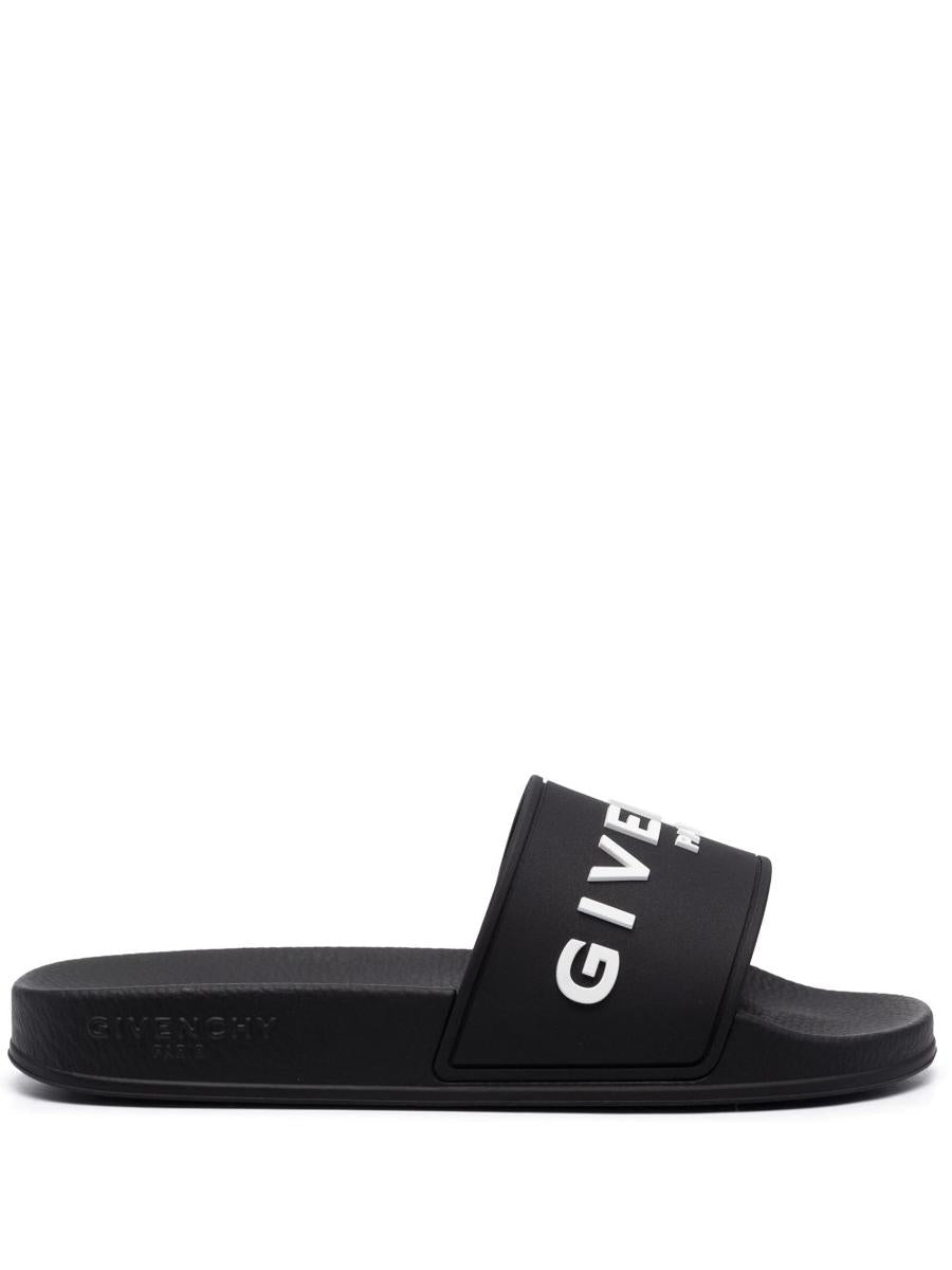 Givenchy Logo Pool Slides