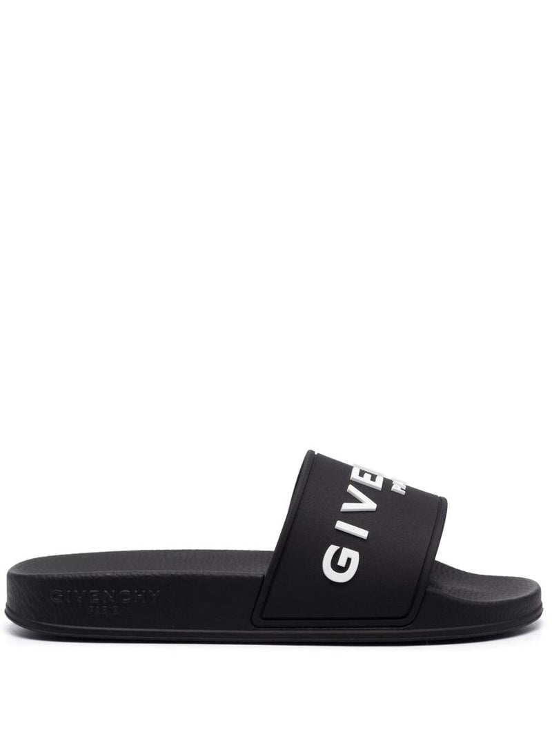 Givenchy Logo Pool Slides