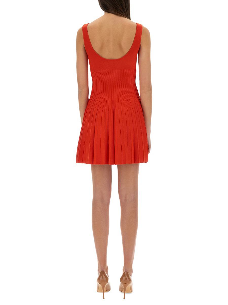 Staud "Ellison" Short Dress