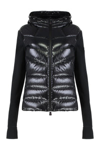 Moncler Grenoble Padded Fleece Hoodie With Zip And Hood