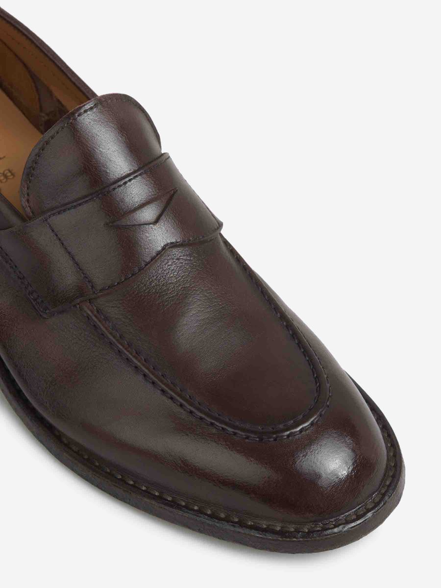 Green George Leather Dress Loafers