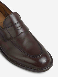 Green George Leather Dress Loafers