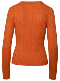 Polo Ralph Lauren Orange Cotton Sweater