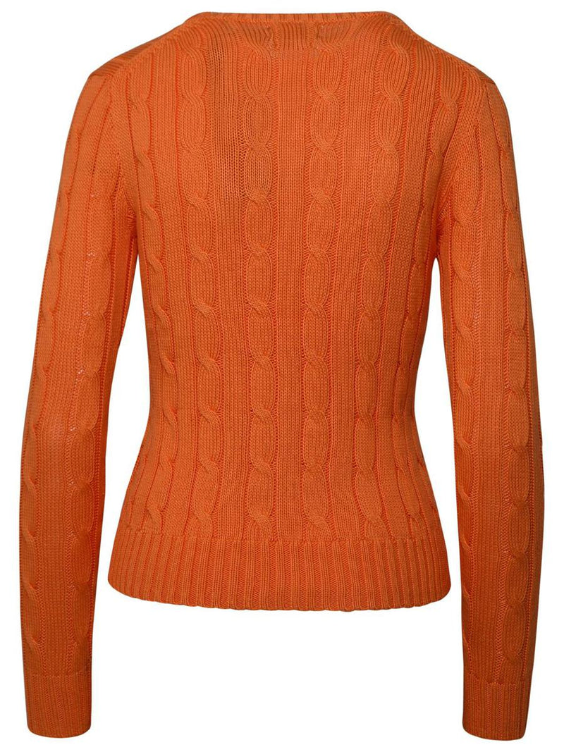 Polo Ralph Lauren Orange Cotton Sweater