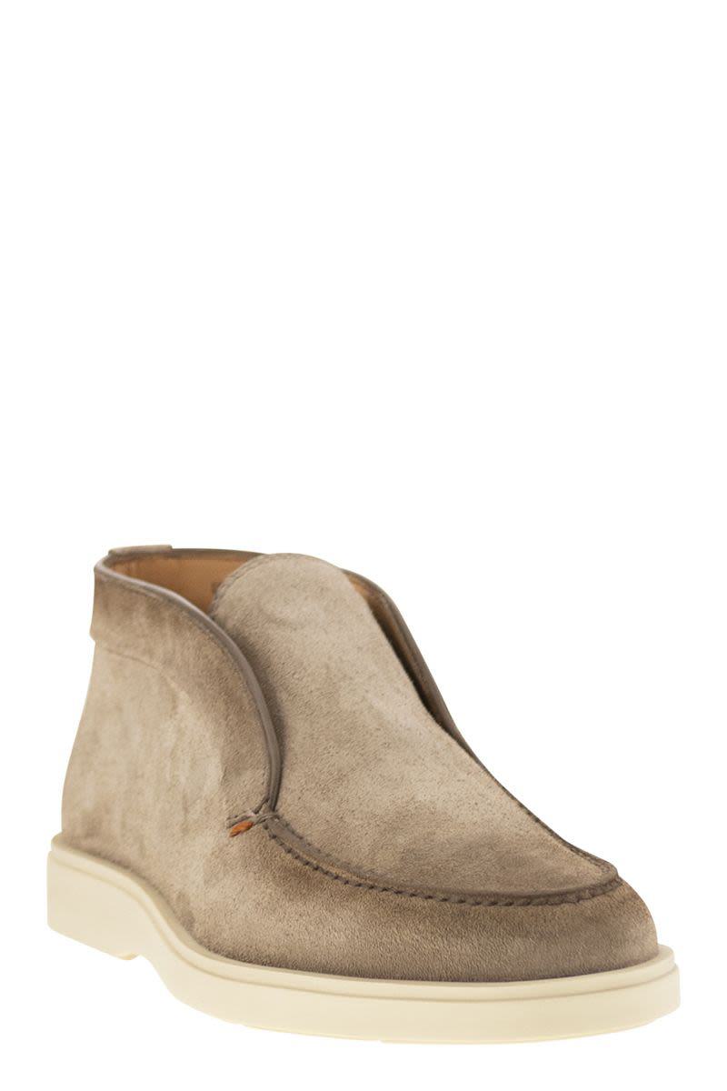 Santoni Suede Desert Boot