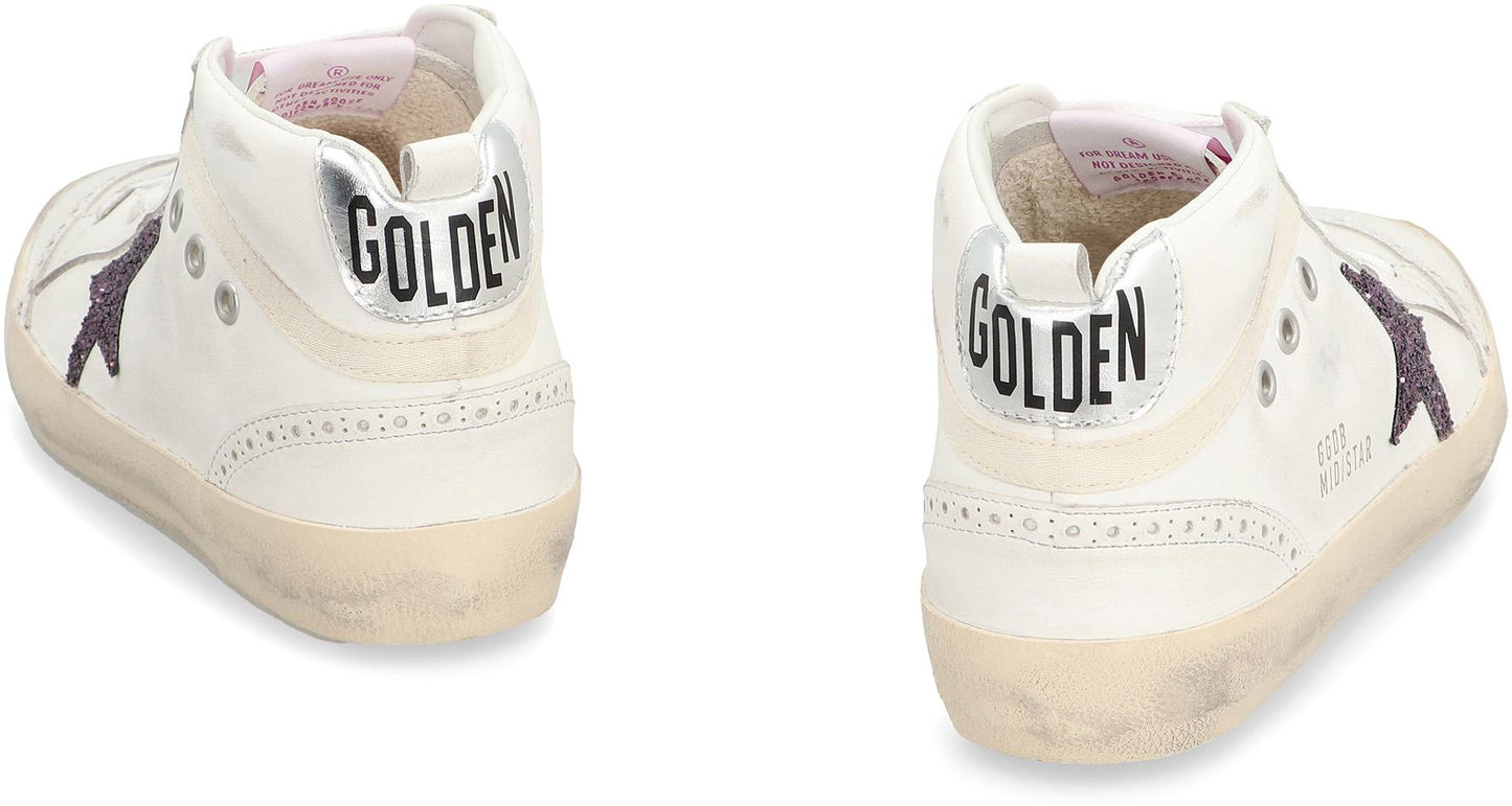 Golden Goose Star Mid-Top Sneakers