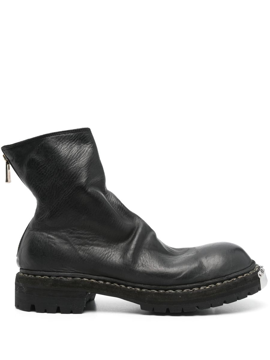 Guidi Back Zip Big Daddy Boot Shoes