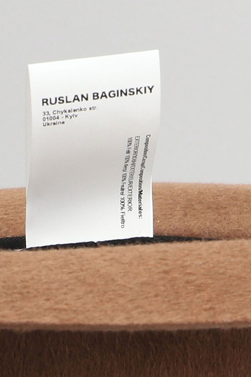 Ruslan Baginskiy Monogram Fedora Hat Hats