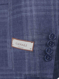 Canali Blazer Wool Plaid