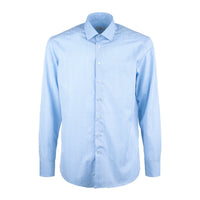 Etro Light Blue Micro Paisley Patterned Shirt All Over