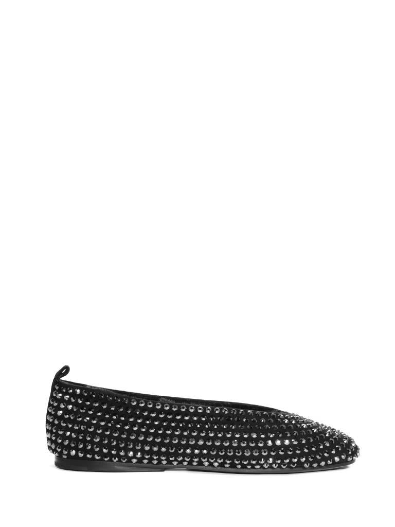 La Rose Ballerina Shoes Crystal Embellished – BALTINI