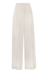 Antonelli Tulipano - Linen Wide Trousers