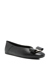 Salvatore Ferragamo Nappa Leather Vanna Ballerinas Shoes